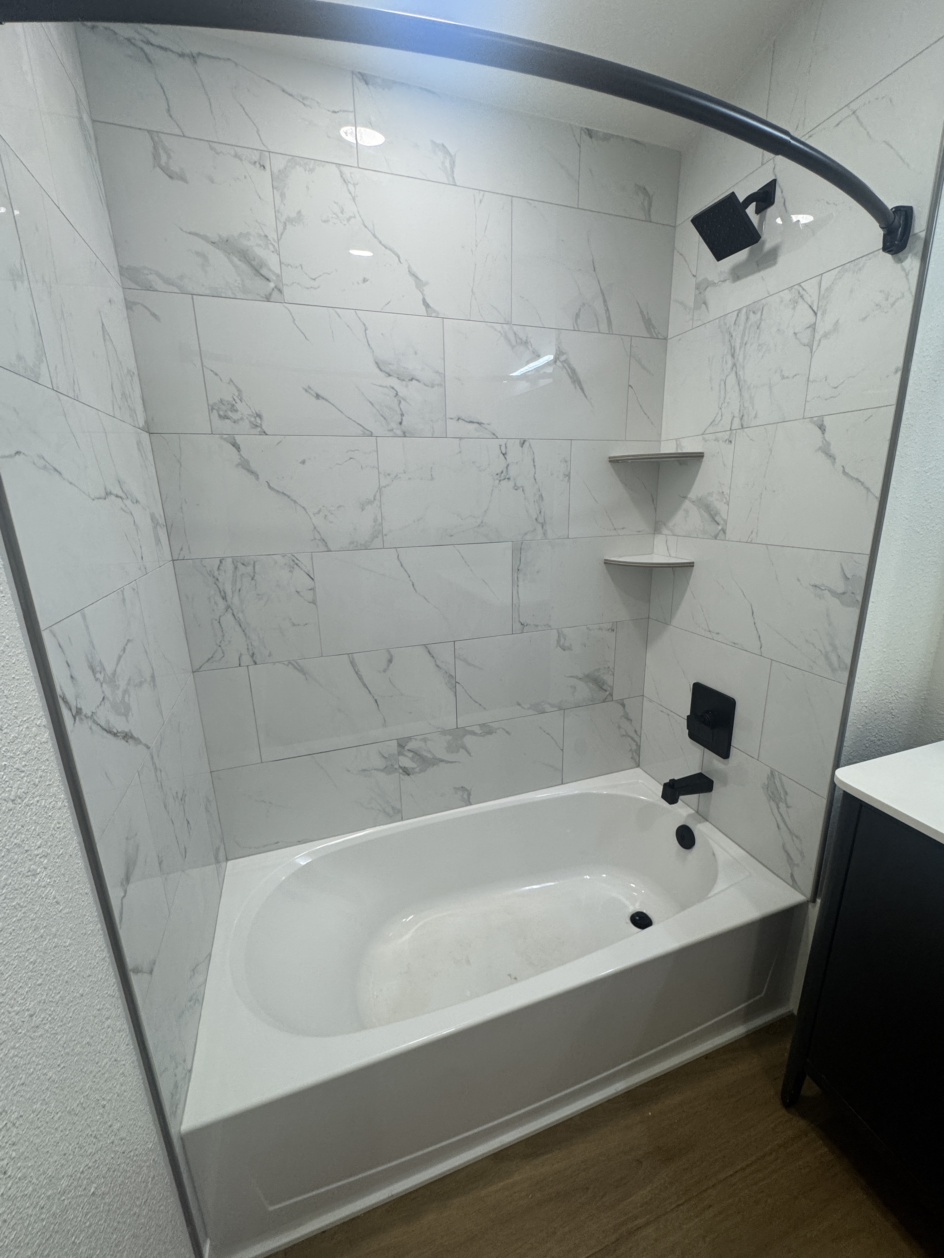 Completed addition from different angle